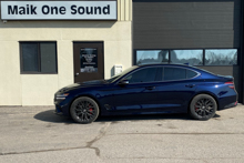 2024 Genesis G70 with professional window tint in North Bay